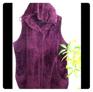 French Laundry Trendy Faux Fur Hooded Vest